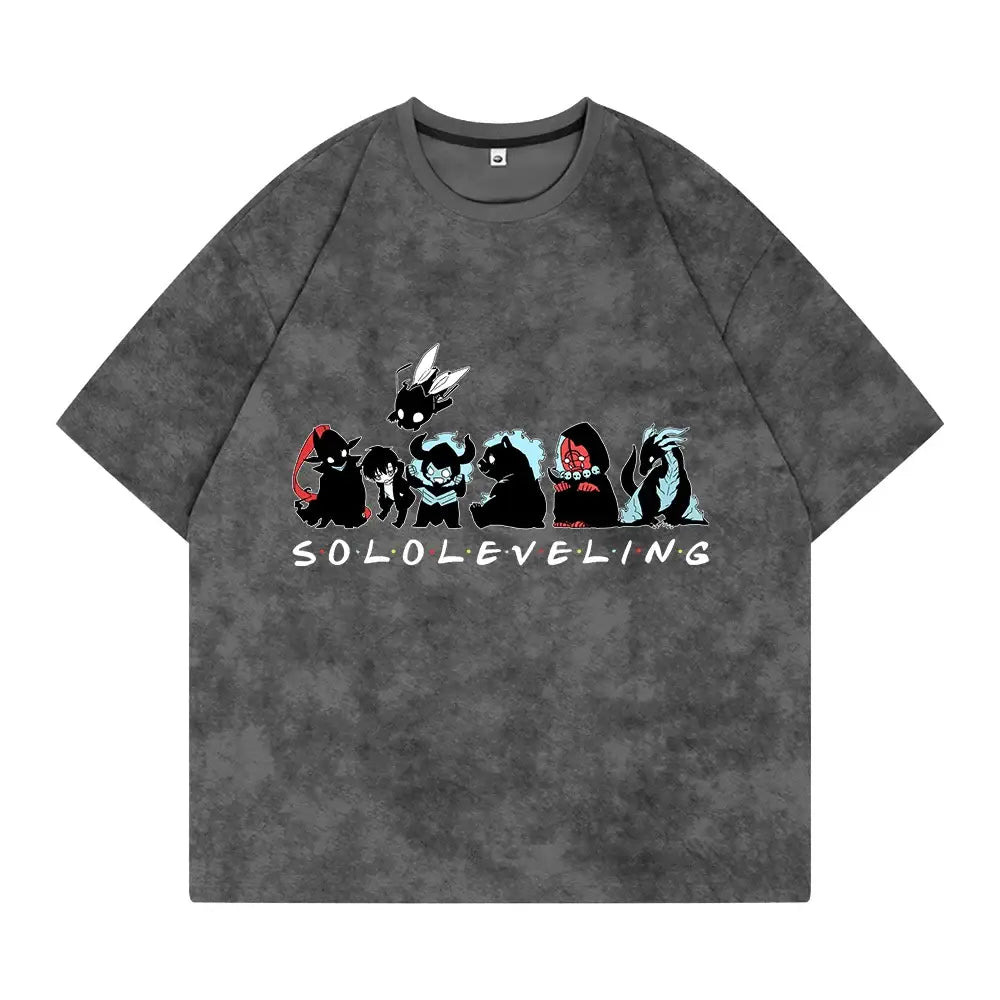 Ash grey / 5xl | T-shirt | Anime Streetwear & Dark Fits