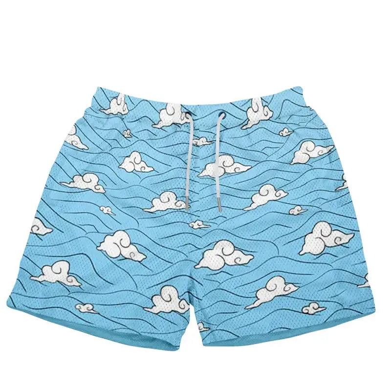 Shonen Set Gym Shorts | Water Breathing (tanjiro) / s | Anime Streetwear