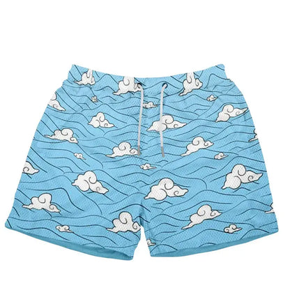 Shonen Set Gym Shorts | Water Breathing (tanjiro) / s | Anime Streetwear