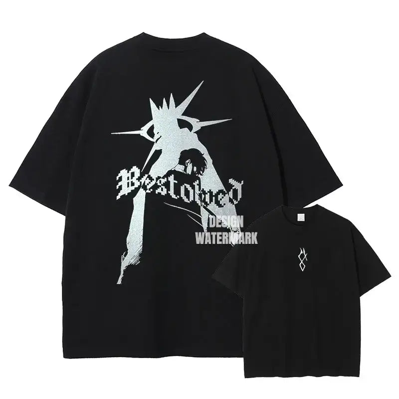 15 / m | T-shirt | Anime Streetwear & Dark Fits