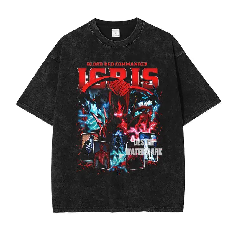 10 / l | T-shirt | Anime Streetwear & Dark Fits