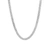 Sleek stainless steel hip-hop chain necklace made of high-quality stainless steel