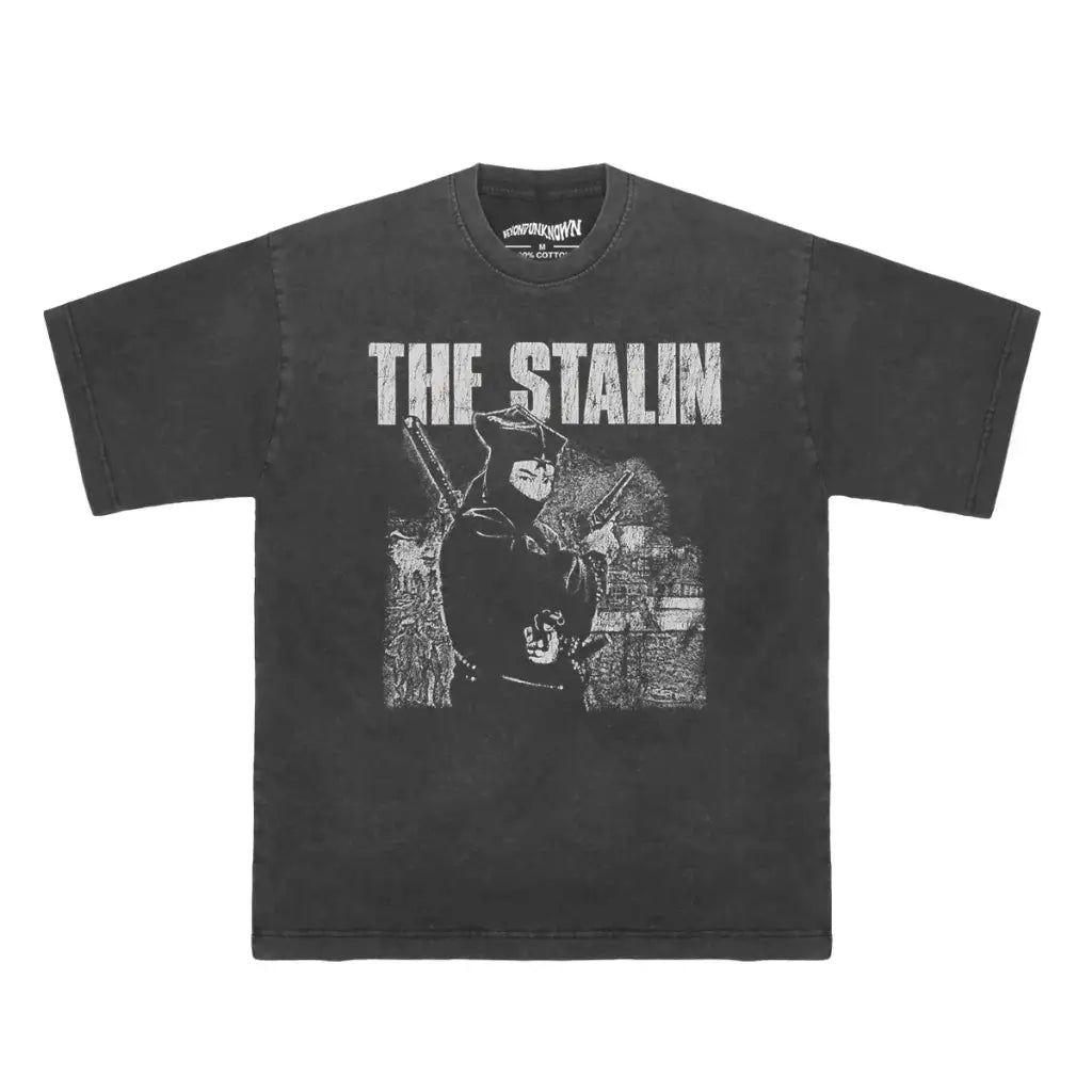 The Stalin Band Tee Japanese Hardcore Punk Rock Graphic Shirt | Washed Black / s | Streetwear