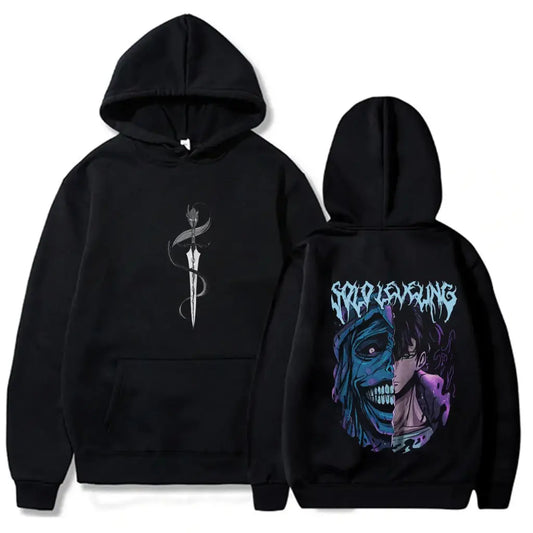 Shadow Black / 4xl | Hoodie | Anime Streetwear & Dark Fits