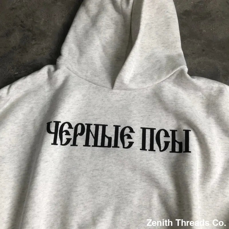 Streetwear Print Velvet Hoodies - hoodie