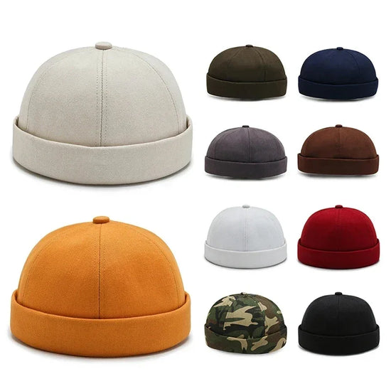 Streetwear skullcap hat urban windproof cotton beanie Skullcap By Zenith Threads Co. Free shipping