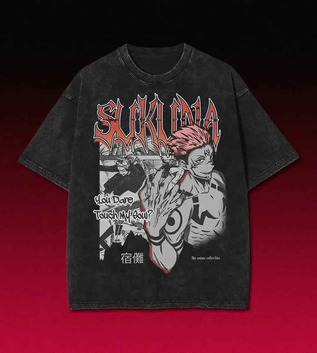 Sukuna Cursed King Tee | Laughing Panel / s | Jujutsu Kaisen