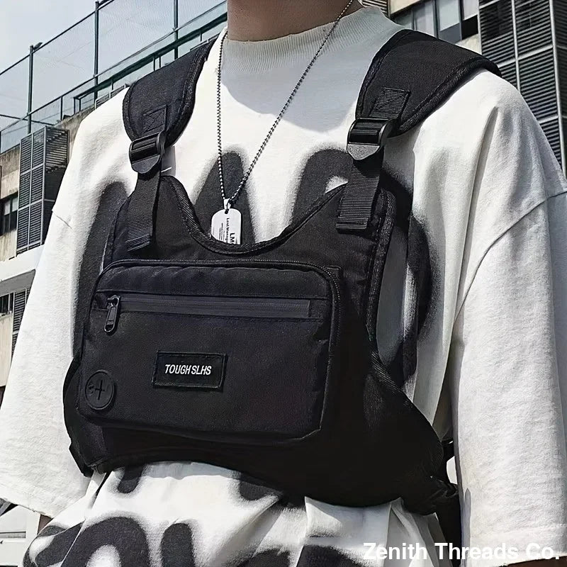 Techwear Vest Bag - black - Vest