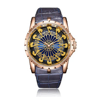 Crimson Gold Blue