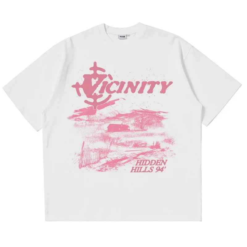 Vicinity Graphic Tee - White / 2XL - T-Shirt