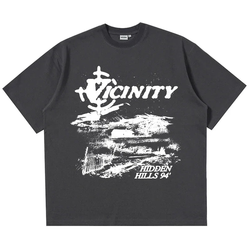 Vicinity Graphic Tee - Dark Grey / L - T-Shirt