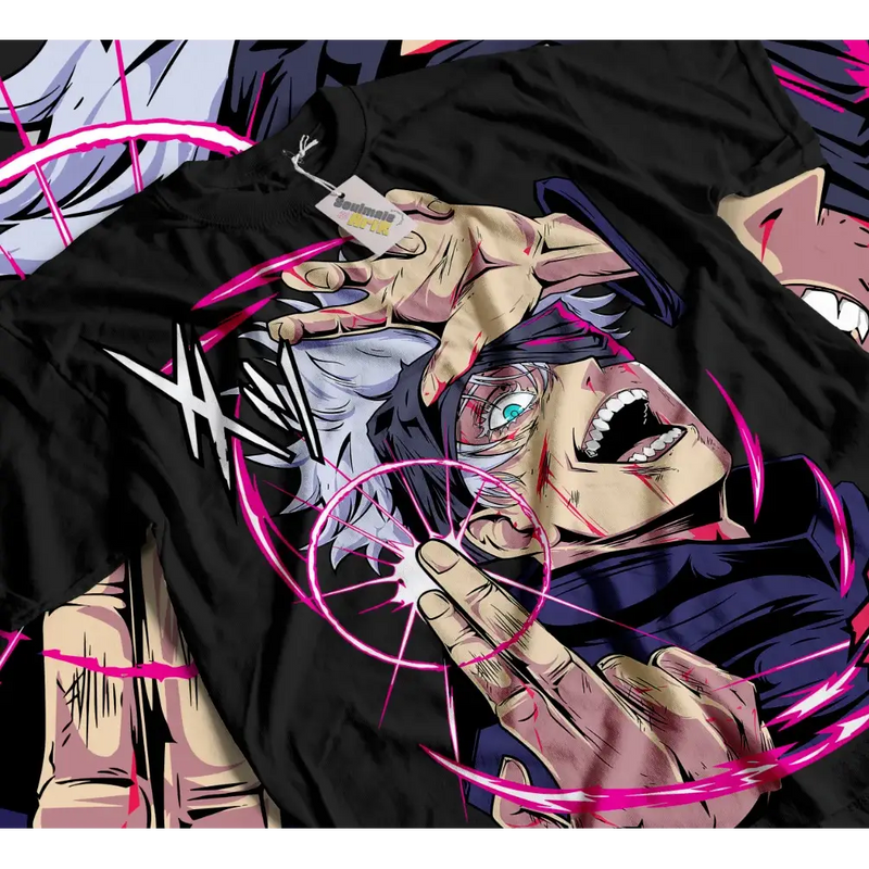 Vintage Jujutsu Kaisen Tee and Anime Apparel Streetwear T-shirt by Free Shipping