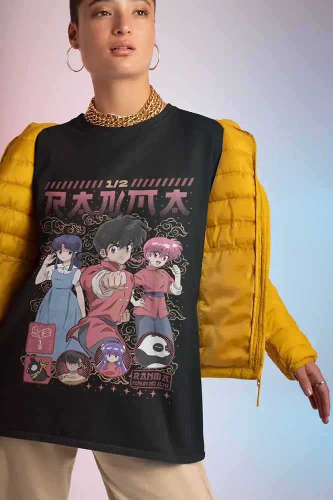 Vintage Ranma ½ Graphic Tee | Anime Streetwear