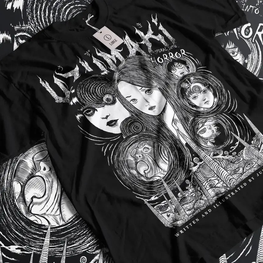 Voidcoil Junji Ito Horror Tee | Anime Streetwear