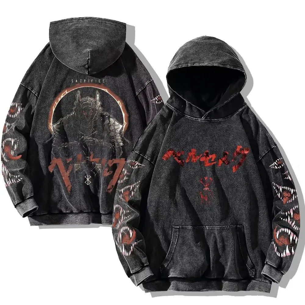 Black Swordsman / s | Hoodie | Anime Streetwear
