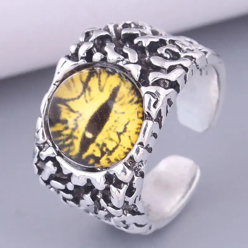 Wyrmwatch Ring | Solar Stare / Resizable | Streetwear