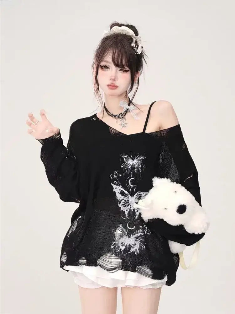 Ruin Doll Longsleeve | Black / s | Streetwear