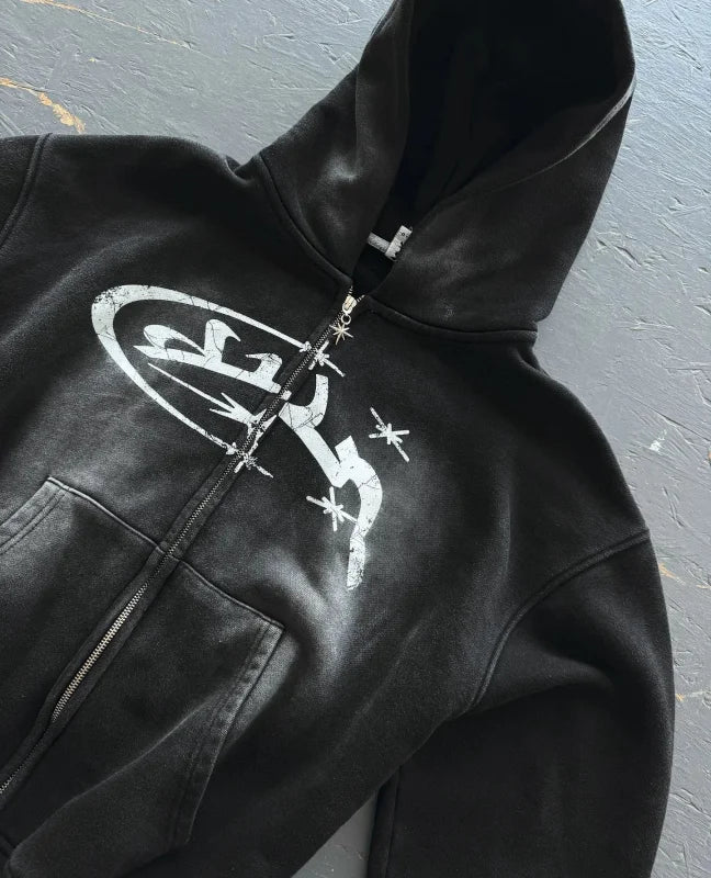 Divin Y2K Streetwear Hoodie