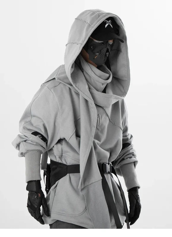 Mechanus Wizard Techwear Hoodie - hoodie