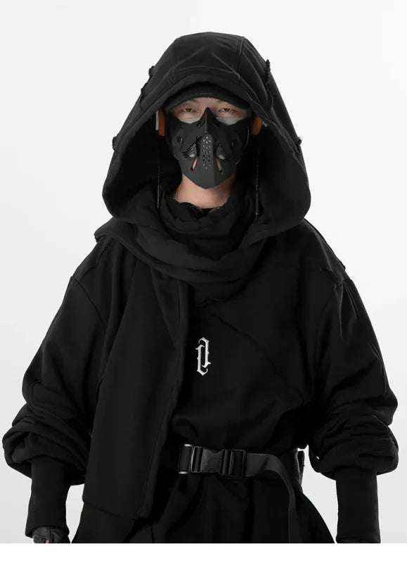 Mechanus Wizard Techwear Hoodie - hoodie